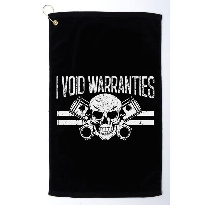 I Void Warranties Golf Towel