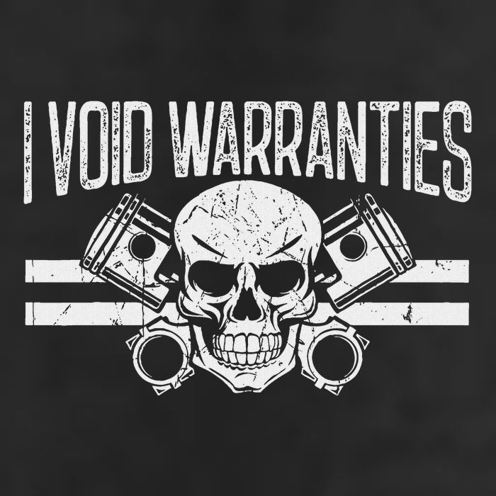 I Void Warranties Golf Towel