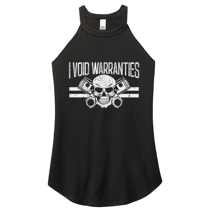 I Void Warranties Women's Perfect Tri Rocker Tank