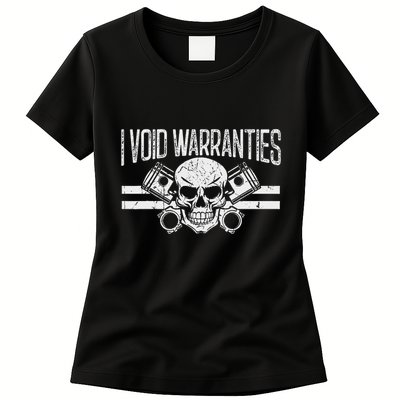 I Void Warranties Womens T-Shirt