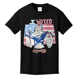 I Voted Werewolf Kids T-Shirt