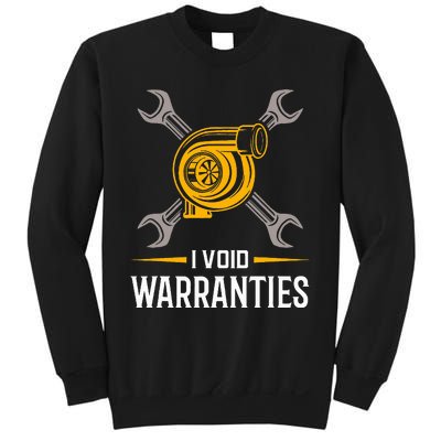 I Void Warranties Car Mechanic Auto Repair Gift Sweatshirt