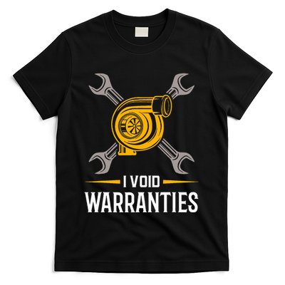 I Void Warranties Car Mechanic Auto Repair Gift T-Shirt