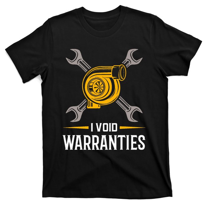 I Void Warranties Car Mechanic Auto Repair Gift T-Shirt