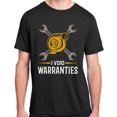 I Void Warranties Car Mechanic Auto Repair Gift Adult ChromaSoft Performance T-Shirt