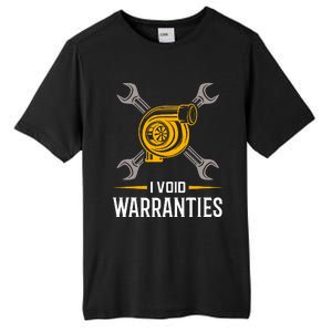 I Void Warranties Car Mechanic Auto Repair Gift Tall Fusion ChromaSoft Performance T-Shirt