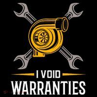 I Void Warranties Car Mechanic Auto Repair Gift 16 in Basic Backpack