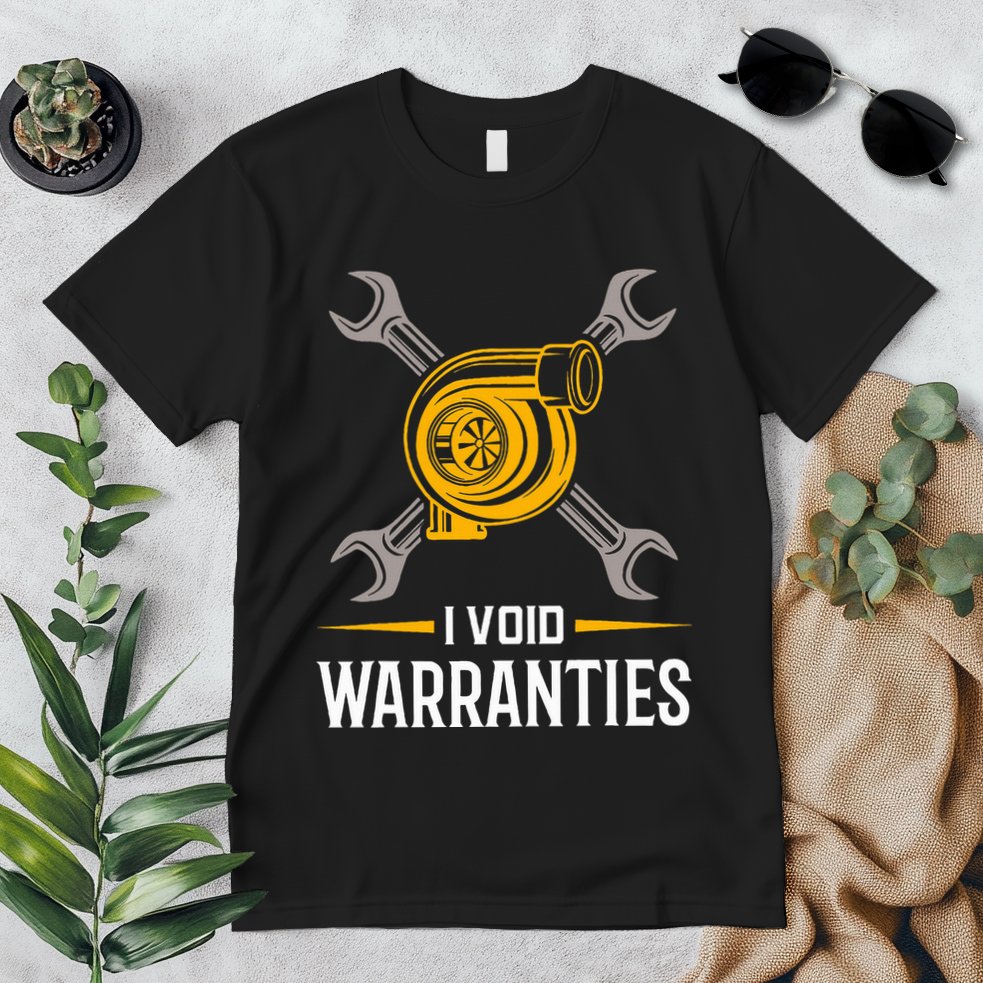 I Void Warranties Car Mechanic Auto Repair Gift Premium T-Shirt