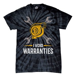 I Void Warranties Car Mechanic Auto Repair Gift Tie-Dye T-Shirt