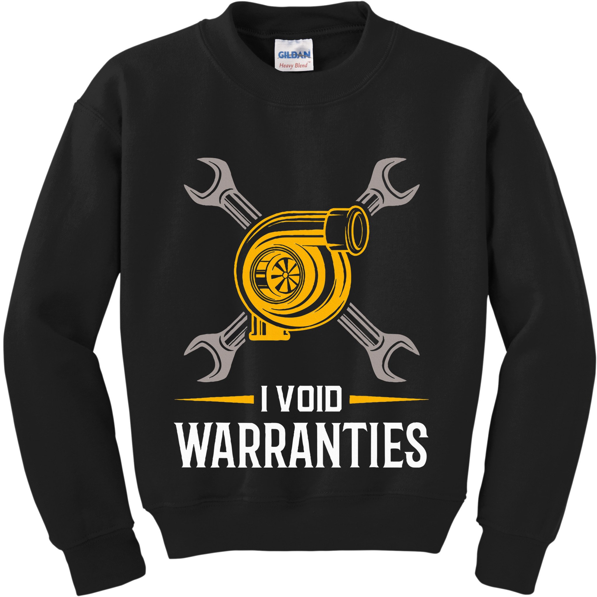 I Void Warranties Car Mechanic Auto Repair Gift Kids Sweatshirt