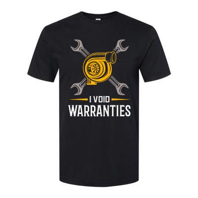 I Void Warranties Car Mechanic Auto Repair Gift Softstyle CVC T-Shirt