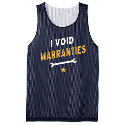 I Void Warranties Mesh Reversible Basketball Jersey Tank