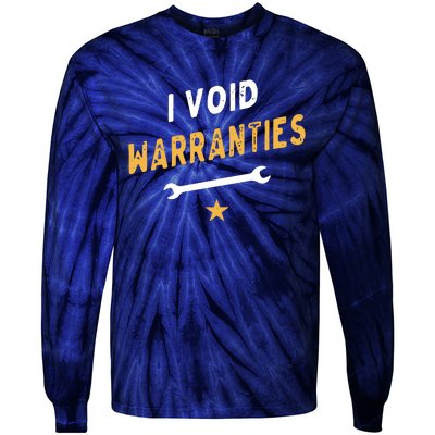 I Void Warranties Tie-Dye Long Sleeve Shirt