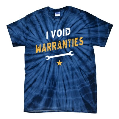 I Void Warranties Tie-Dye T-Shirt