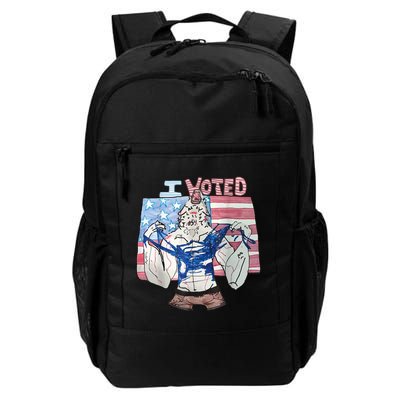 I Voted Werewolf Funny Backpack