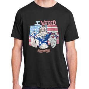 I Voted Werewolf Funny Adult ChromaSoft Performance T-Shirt