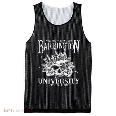 I Vow You Vow We Vow Barrington House Of Lord Mesh Reversible Basketball Jersey Tank