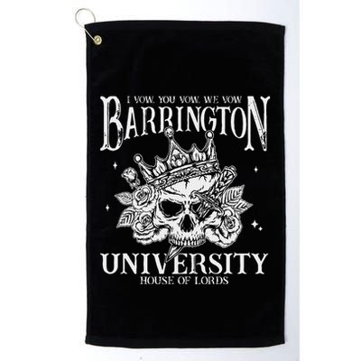 I Vow You Vow We Vow Barrington House Of Lord Golf Towel