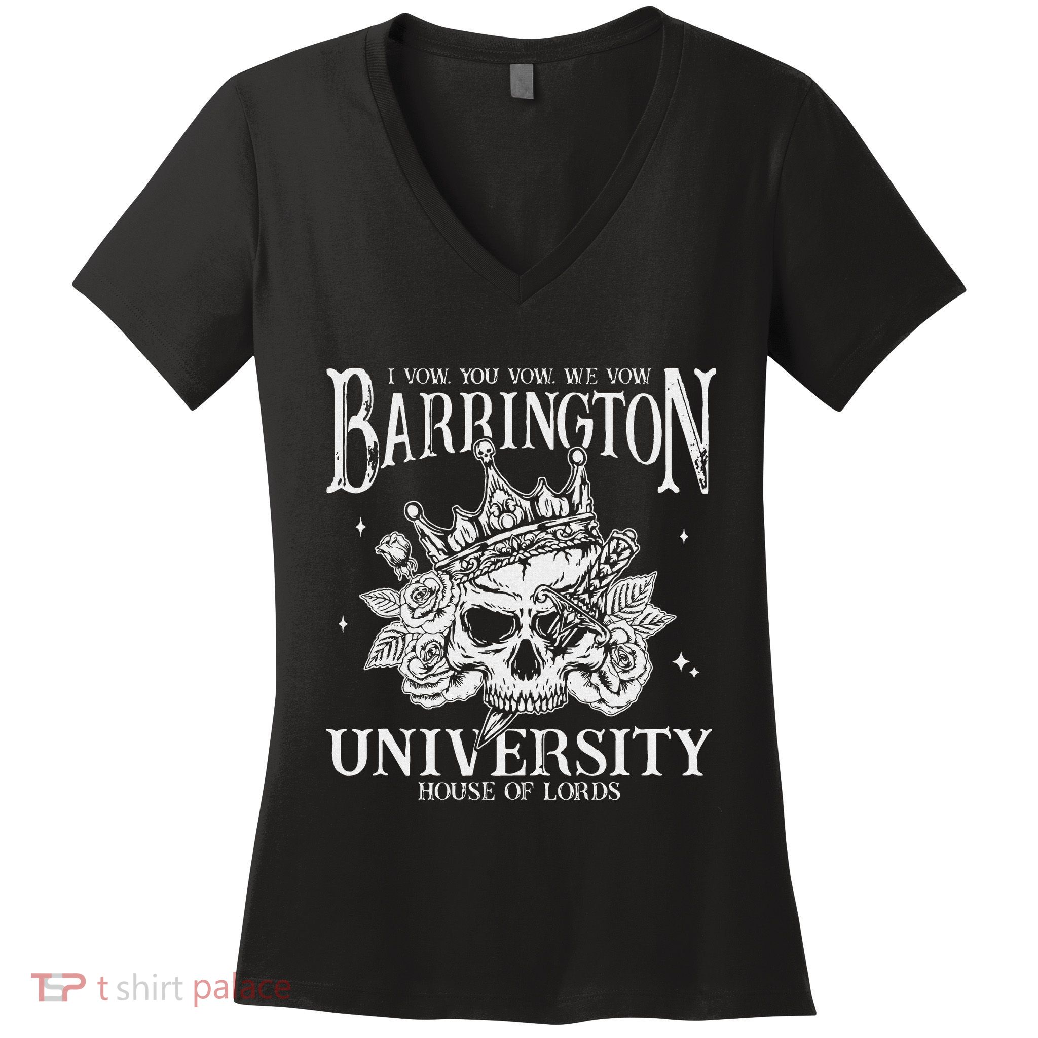 I Vow You Vow We Vow Barrington House Of Lord Women's V-Neck T-Shirt