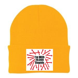 IM With 20000 Stupids Knit Cap Winter Beanie