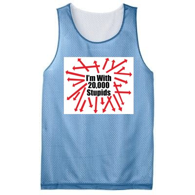 IM With 20000 Stupids Mesh Reversible Basketball Jersey Tank