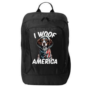 I Woof America Cute Gift City Backpack