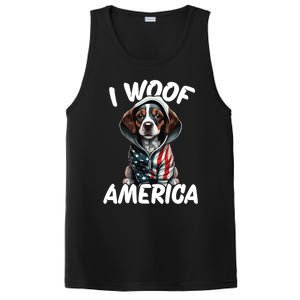 I Woof America Cute Gift PosiCharge Competitor Tank