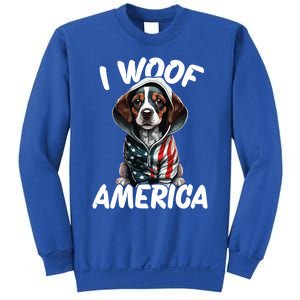 I Woof America Cute Gift Sweatshirt