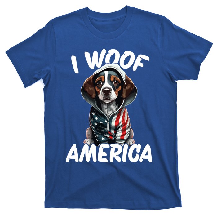 I Woof America Cute Gift T-Shirt