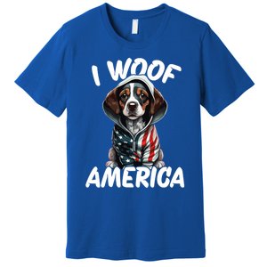 I Woof America Cute Gift Premium T-Shirt