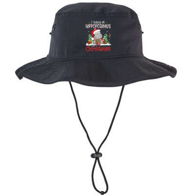 I Want A Hippopotamus For Christmas Xmas Hippo Bucket Hat