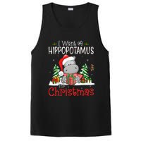 I Want A Hippopotamus For Christmas Xmas Hippo PosiCharge Competitor Tank