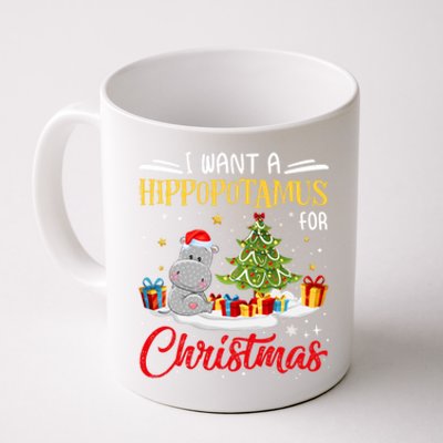 I Want A Hippopotamus For Christmas Xmas Hippo Christmas Cool Gift Coffee Mug