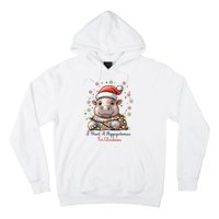 I Want A Hippopotamus For Christmas Xmas Holiday Hoodie