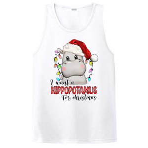 I Want A Hippopotamus For Christmas Xmas PosiCharge Competitor Tank