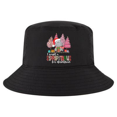 I Want A Hippopotamus For Christmas Xmas Hippo for   Cool Comfort Performance Bucket Hat