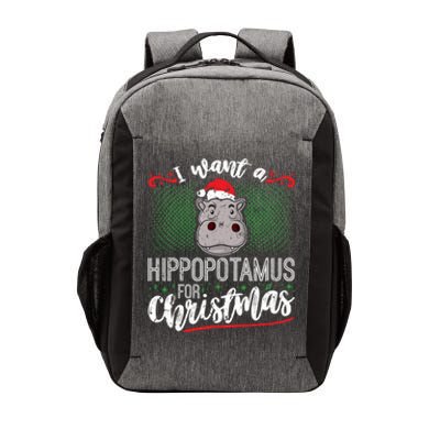 I Want A Hippopotamus For Christmas Gift Vector Backpack