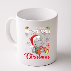 I Want A Hippopotamus For Christmas Xmas Hippo Coffee Mug