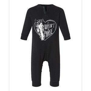 It WasnT A Phase Heart Horse Infant Fleece One Piece