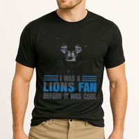 I Was A Lions Fan Before It Was Cool Fan Lions Blue Eyes Us Cooling Performance Crew T-Shirt
