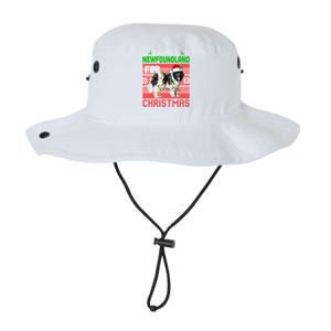 I Want A Newfoundland For Christmas Santa Dog Lover Owner Gift Legacy Cool Fit Booney Bucket Hat