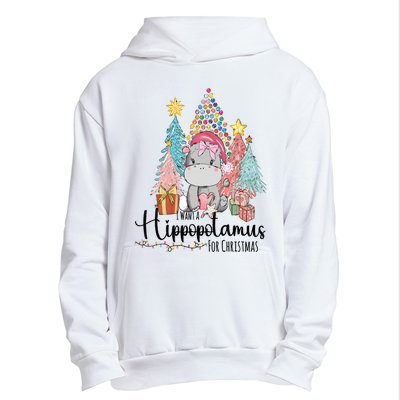 I Want A Hippopotamus Christmas Urban Pullover Hoodie