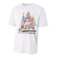 I Want A Hippopotamus Christmas Performance Sprint T-Shirt