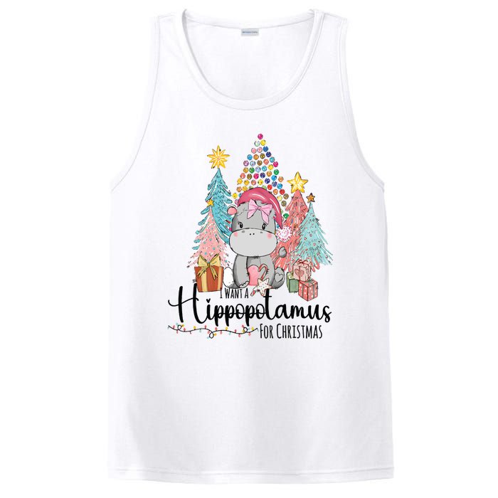 I Want A Hippopotamus Christmas PosiCharge Competitor Tank