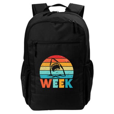 I Waited All Year For This Week Funny Shark Ocean Wildlife Daily Commute Backpack