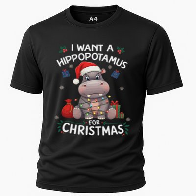 I Want A Hippopotamus For Christmas Xmas Lover Funny Performance Shirt