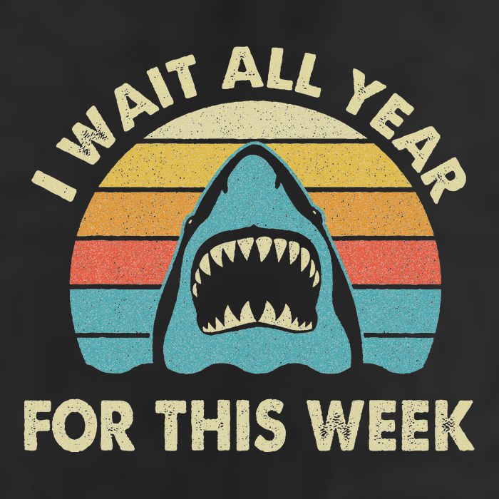 I Wait All Year For This Week Shark Lover Ocean Wildlife Tumbler