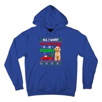 I Want A Poodle For Christmas Ugly Sweater Dog Xmasoutfit Gift Hoodie