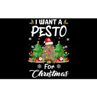 I Want A Pesto For Christmas Pesto The Penguin Funny Bumper Sticker