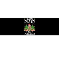 I Want A Pesto For Christmas Pesto The Penguin Funny Bumper Sticker